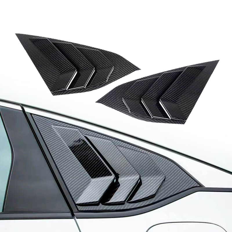 2018 Honda Accord OE Factory Type Side Quarter Window Louver Carbon Fiber
