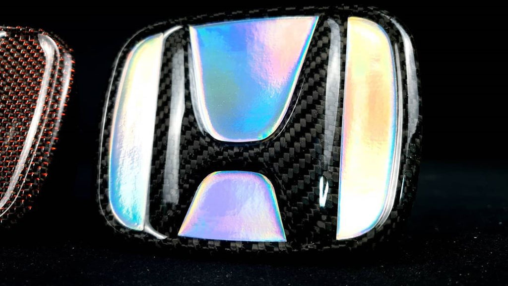 Carbon Fiber Honda Emblem Badge 2016+ Honda Civic
