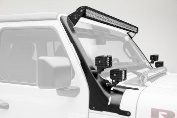 Diode Dynamics SS3 Cowl LED Bracket Kit 2018-2020 Jeep Wrangler JL/Gladiator Yellow Sport