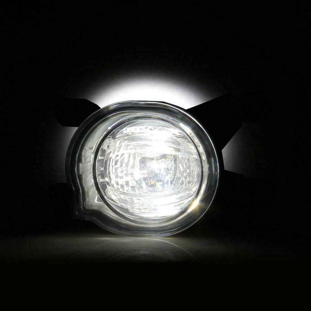 For 2019-2021 Toyota Corolla Hatchback Clear LED Fog Lights Bumper Driving Lamps