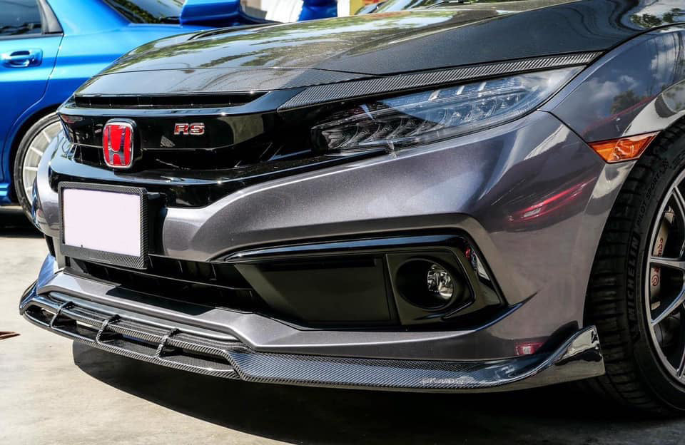 AZ Style Front Bumper Lip 2016+ Honda Civic