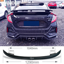 Load image into Gallery viewer, MT Style Rear Duckbill Trunk Spoiler 2017+ Honda Civic Hatchback FK7