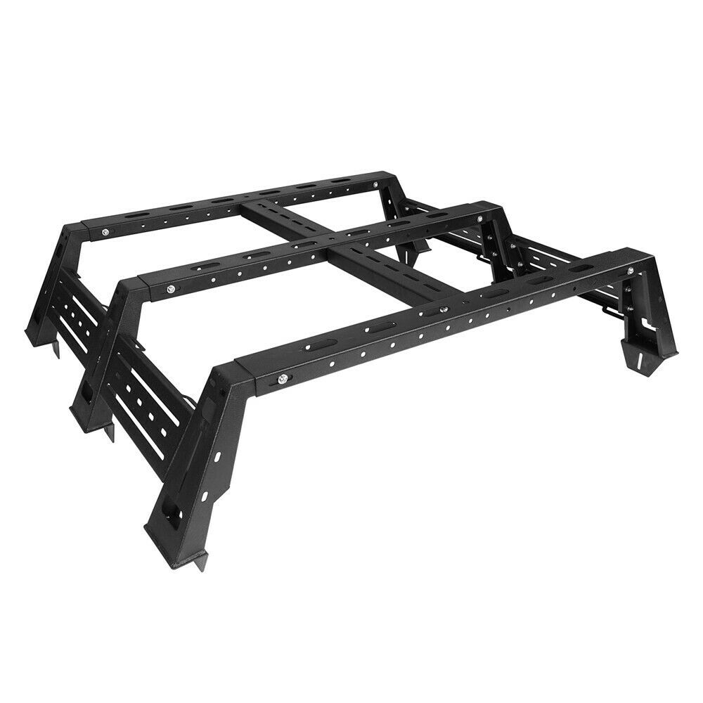 13" High Truck Bed Rack Steel Cargo Carrier for Jeep Gladiator JT 2020-2022