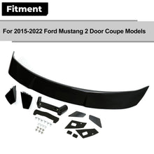 Load image into Gallery viewer, GT Style Rear Trunk Spoiler Wing 2015-2022 Ford Mustang