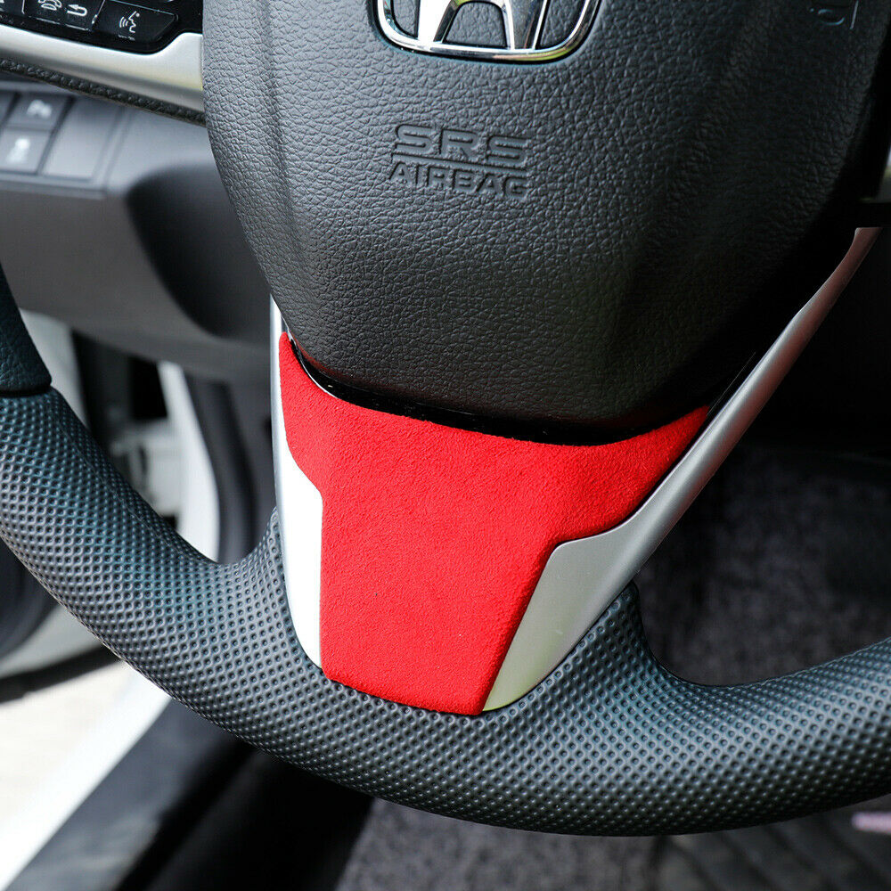 Type-R Style Steering Panel Trim Cover 2016+ Honda Civic 10th Gen