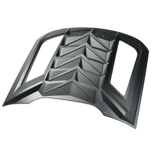 Load image into Gallery viewer, Rear Window Louvers 2015-2021 Ford Mustang GT Lambo Style Unpainted Black