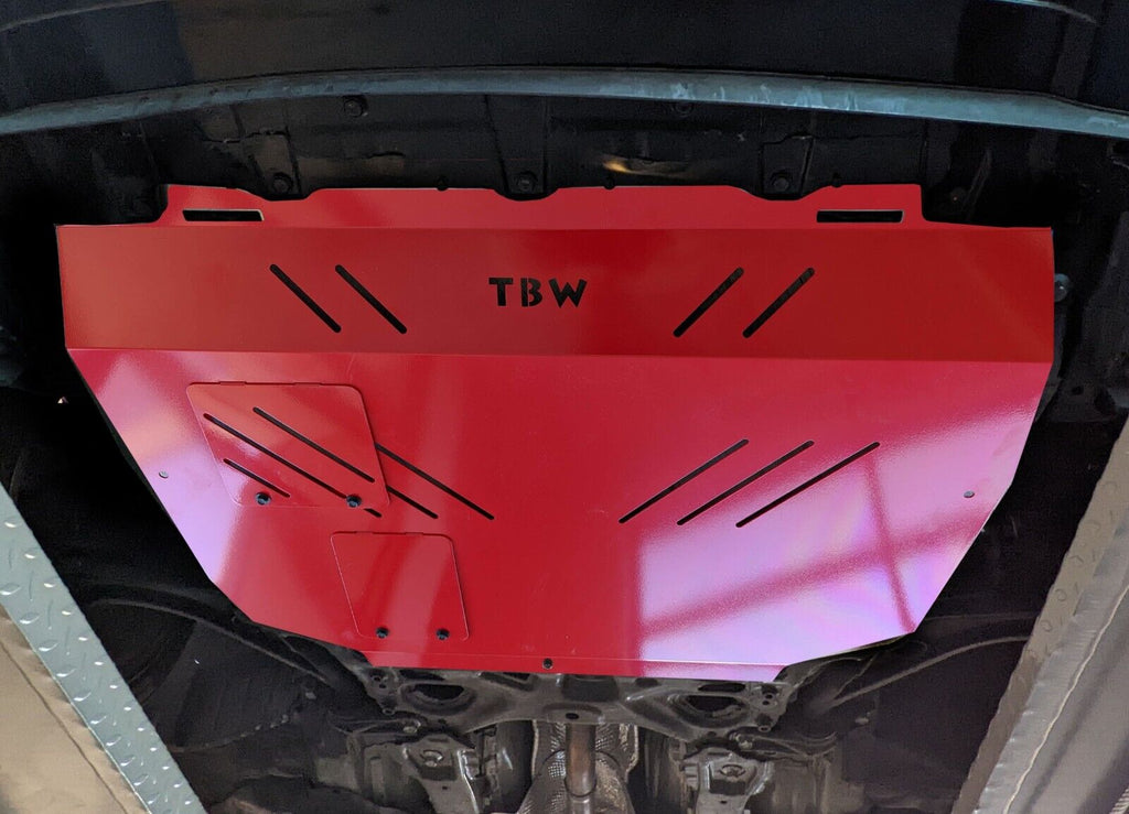 Aluminum TBW Engine Shield Splash Cover Protection 2016+ Honda Civic