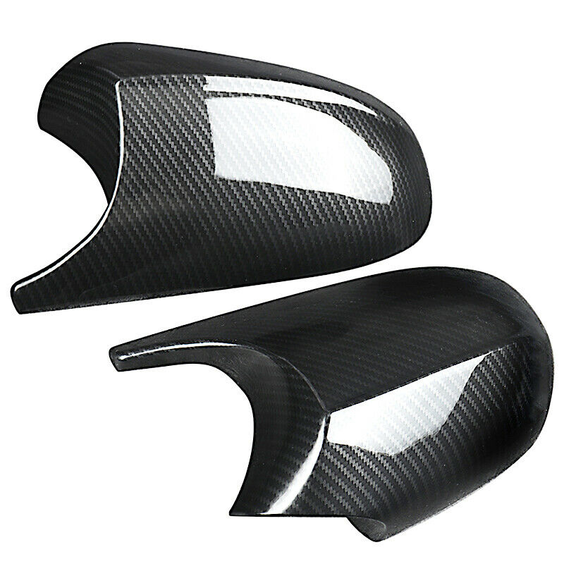 M3 Style Carbon Fiber Side Mirror Cover Caps BMW E90 E92 E93 LCI US