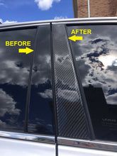 Load image into Gallery viewer, Carbon Fiber Pillar Posts 4PCS Door Trim Cover 2016+ Honda Civic Sedan