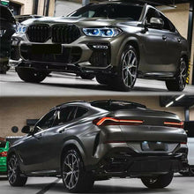 Load image into Gallery viewer, Front / Rear Bumper Lip &amp; Side Skirts Aero Kit 2019+ BMW X6 G06