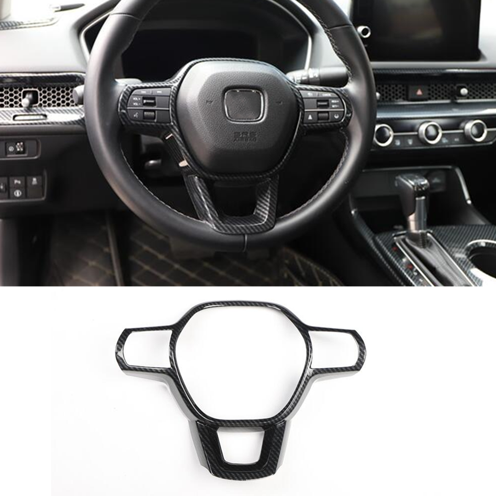 22PCS Carbon Style Interior Kit Trim Cover 2023-2024 Honda Civic Sedan