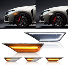 Load image into Gallery viewer, SF Style Sequential LED Side Marker Light 2016 2021 Honda Civic