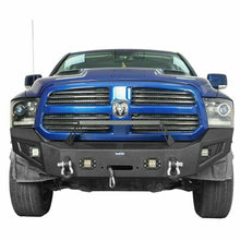 Load image into Gallery viewer, DISCOVERER STEEL FULL WIDTH FRONT BUMPER W/ WINCH PLATE FIT 13-18 DODGE RAM 1500