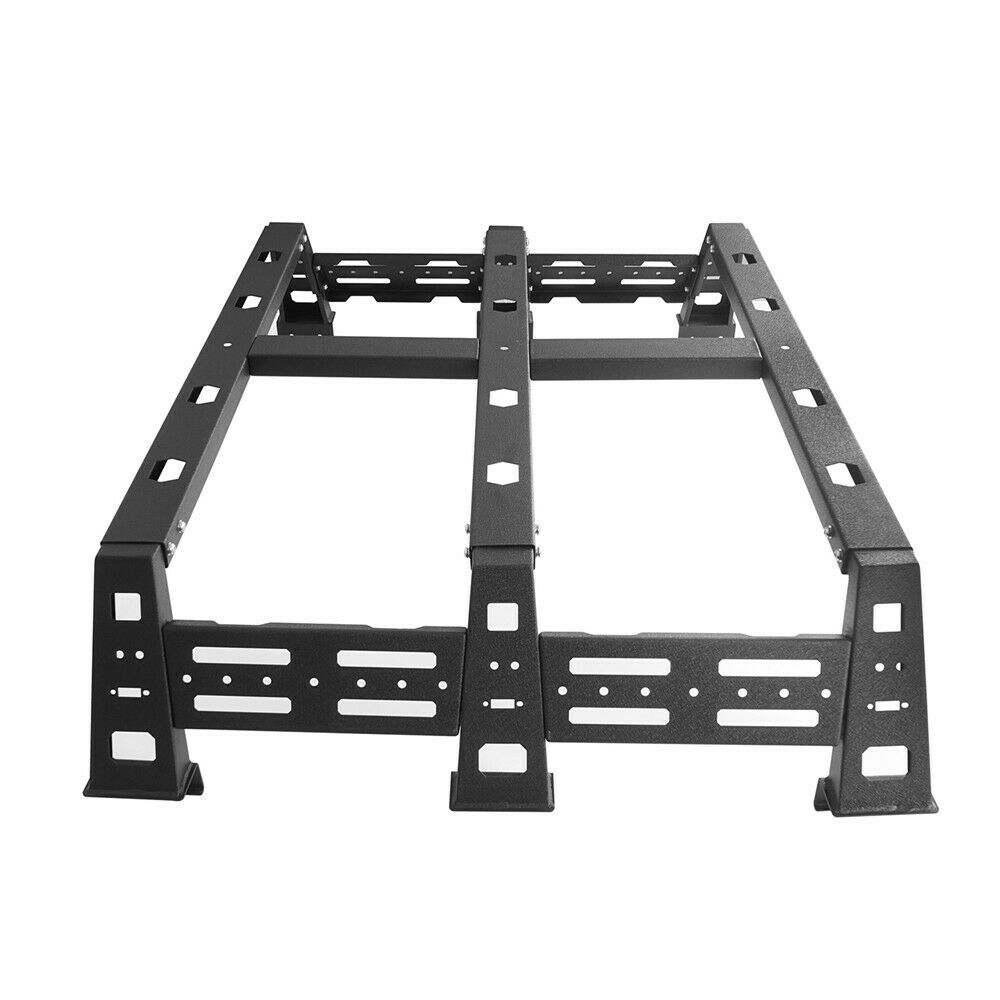 12.9" High Truck Overland Bed Rack Cargo Carrier Steel 2007-2013 Toyota Tundra