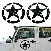 Load image into Gallery viewer, 16x16 inch Military Army Star Sticker Decal For Truck Jeep Wrangler