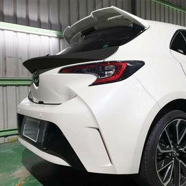 Front Bumper Lip Spoiler Carbon Fiber Style For Toyota Corolla SE XSE  2020-2023 