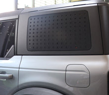 Load image into Gallery viewer, 2x Aluminum Accessories Black Rear Window Glass Cover Trim 2021+ Ford Bronco