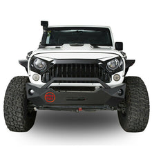Load image into Gallery viewer, Mid Width Front Bumper w/Winch Plate 2007-2018 Jeep Wrangler JK