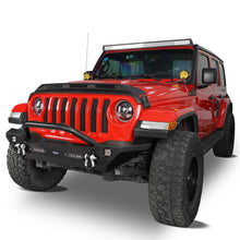 Load image into Gallery viewer, Texture Front Bumper w/Winch Plate Jeep Wrangler JK JL JT Gladiator 2007-2022