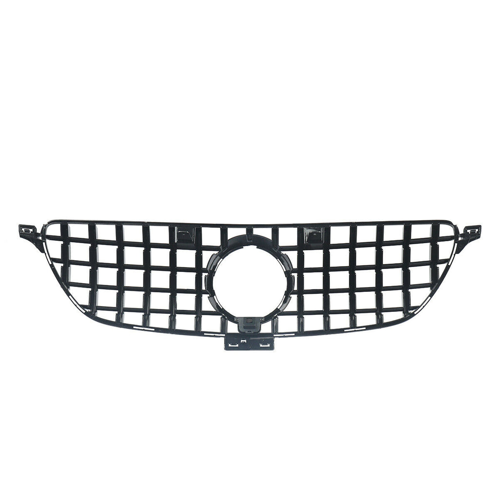 Silver Front GTR Grille 2016-2019 Mercedes Benz GLE Class Coupe C292 W292