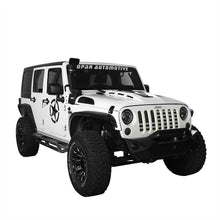 Load image into Gallery viewer, Black Front USA Flag Grille Insert Mesh Guard Jeep Wrangler JK 2007-2018