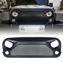 Load image into Gallery viewer, Gladiator Front Black Grille with Steel Mesh  2007-2018 Jeep Wrangler JK