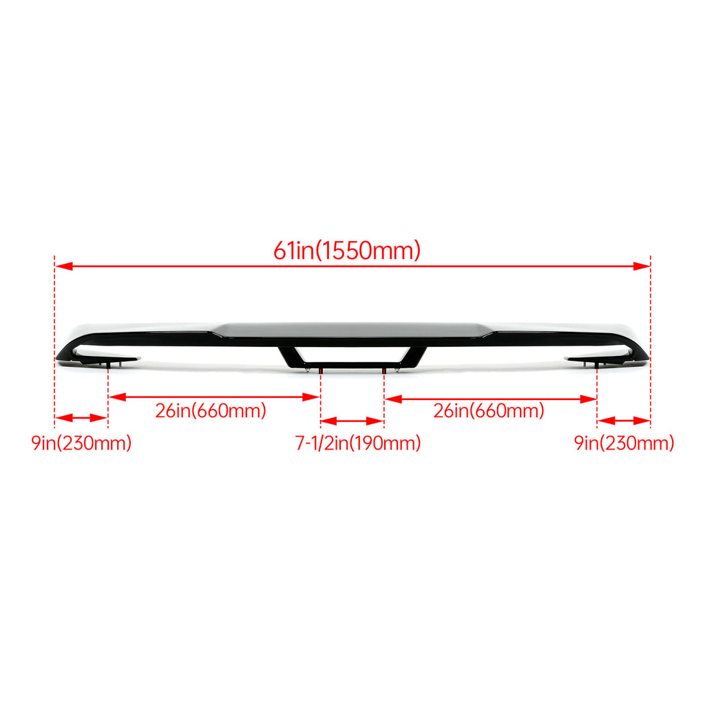 GT Style Rear Trunk Spoiler Wing 2015-2022 Ford Mustang