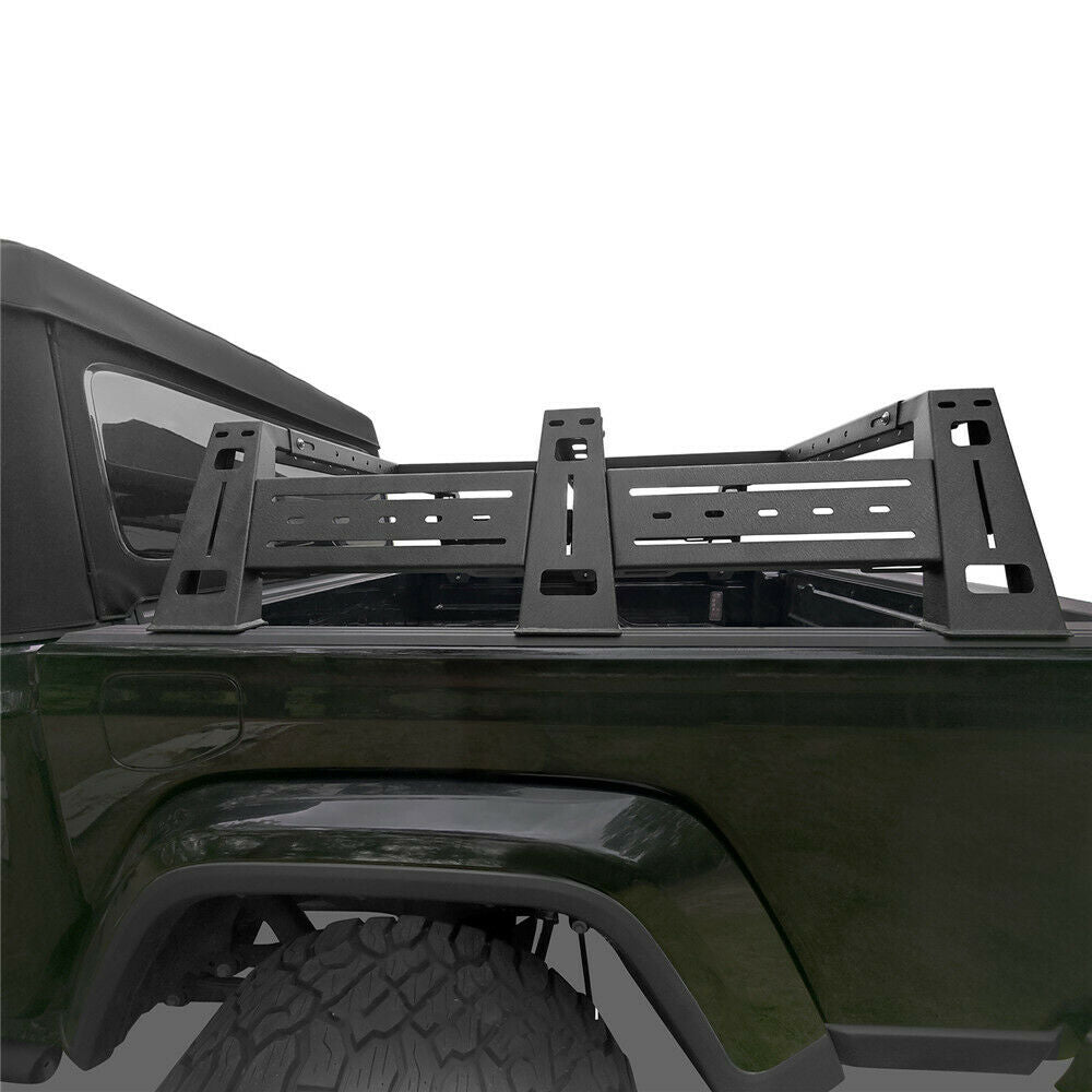13" High Truck Bed Rack Steel Cargo Carrier for Jeep Gladiator JT 2020-2022