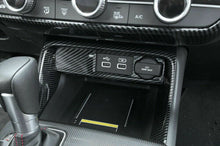 Load image into Gallery viewer, Carbon Fiber Style Console Cigarette Lighter Cover 2022+ Honda Civic 11th Gen