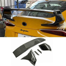 Load image into Gallery viewer, 3PC Carbon Fiber GT Style Rear Trunk Spoiler 2020+ Toyota Supra