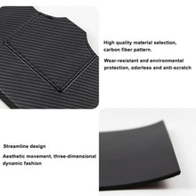 Load image into Gallery viewer, 4PCS Carbon Fiber Style Center Console Cover Trim Kit 2018+ Tesla Model 3