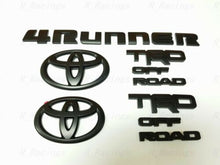 Load image into Gallery viewer, Blackout Emblem Overlay Kit OEM 2017-2021 Toyota 4RUNNER