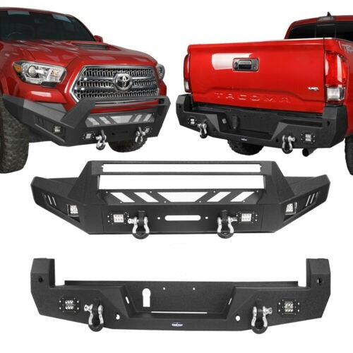 Full Width Front Rear Bumper Toyota Tacoma 2016-2022