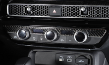 Load image into Gallery viewer, Carbon Fiber Style AC Switch Panel Trim Cover 2022+ Honda Civic 11th Gen