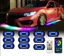 Load image into Gallery viewer, RGB LED Under Glow Neon Kit w/ Remote for Honda Accord Civic All Models