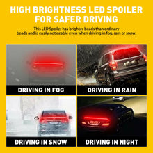 Load image into Gallery viewer, Carbon Fiber Style LED Tail Brake Light Strip Universal