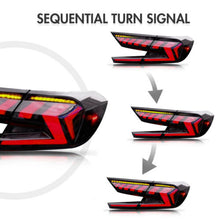 Load image into Gallery viewer, Z1 Style LED Sequential Taillights Animation 2018+ Honda Accord