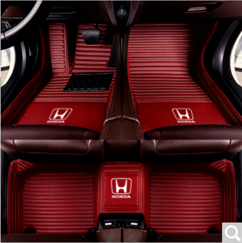 Luxury Custom H Floor Mats 2000-2022 Honda Civic