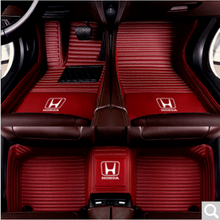 Load image into Gallery viewer, Luxury Custom H Floor Mats 2000-2022 Honda Civic