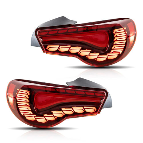VR Style FULL LED Tail Lights w/ Sequential 2012-2021 Toyota 86 FR-S BRZ