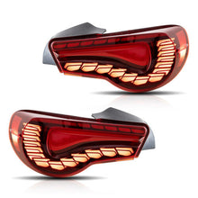 Load image into Gallery viewer, VR Style FULL LED Tail Lights w/ Sequential 2012-2021 Toyota 86 FR-S BRZ