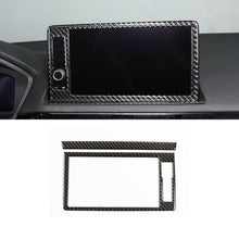 Load image into Gallery viewer, Carbon Fiber Style Navigation Panel Trim Cover 2022+ Honda Civic 11th Gen