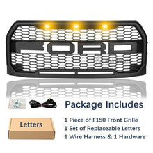 Load image into Gallery viewer, Raptor Style Front Bumper Grill W/ LED 2015-2017 Ford F150