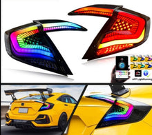 Load image into Gallery viewer, RGB V2 LED Sequential Tail Lights 2016+ Honda Civic Sedan