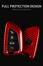 Load image into Gallery viewer, Dry Carbon Fiber Remote Key Fob Case 3D Cover 2020 2021 Toyota Supra A90 MKV