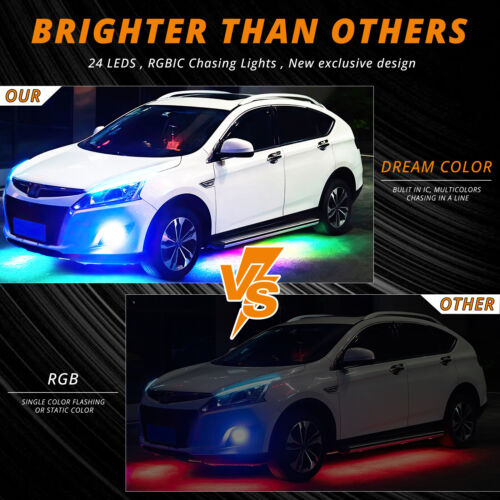 RGB LED Under Glow Neon Kit w/ Remote for Honda Accord Civic All Models
