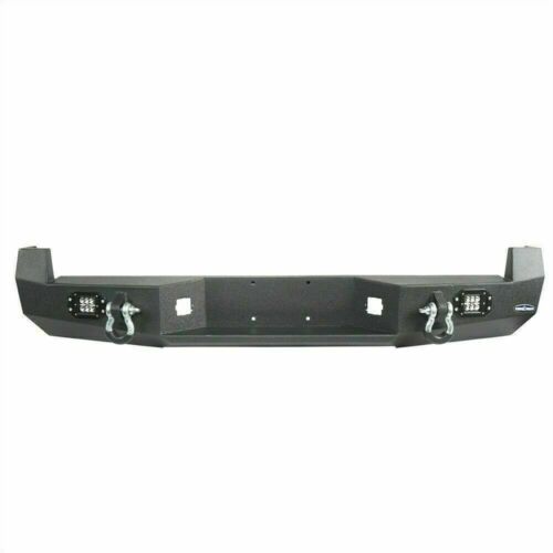 Front + Rear Bumper w/ Winch Plate & LED Lights Toyota Tacoma Pickup 2005-2015