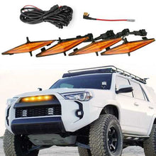 Load image into Gallery viewer, 4pcs Front Grille Led Amber Lights 2014-2021 Toyota 4Runner TRD Pro