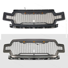 Load image into Gallery viewer, Front Bumper Mesh Raptor Style Grill + LED DRL Lights 2018-20 Ford F150