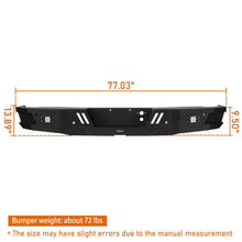 Load image into Gallery viewer, Honeycomb Shaped Front + Rear Bumper 2007-2013 Chevy Silverado 1500 2nd Gen
